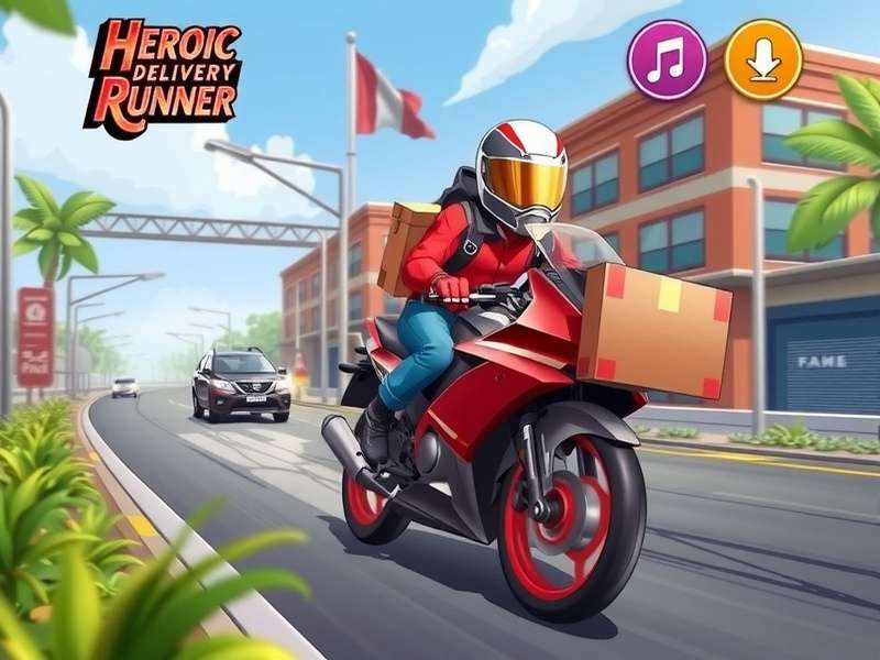 Heroic Delivery Runner Gameplay in India